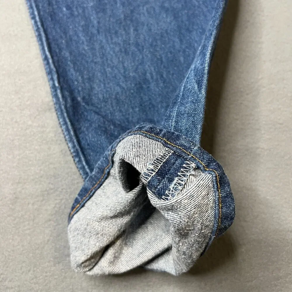 Vintage Levi's 501 Jeans Men's 46x30 (Fits 42x27.5) Blue Cotton Denim Straight